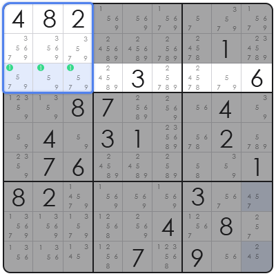 sudoku x wing technique